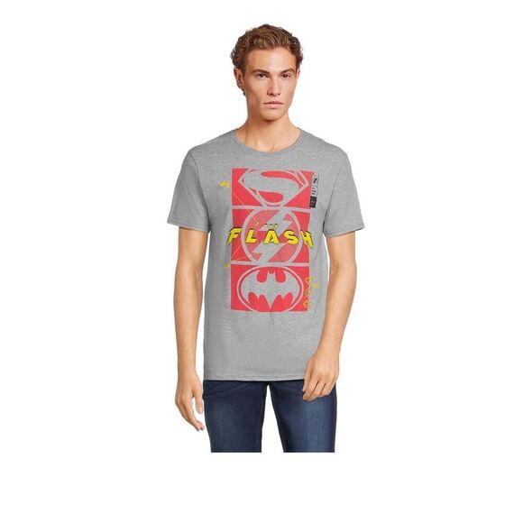 The Flash Past Present Future T Shirt Mens 3XL(54-56) DC Comics Super Hero New w - Picture 1 of 4